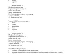 Soal Ujian Pilihan Ganda Agama Hindu Kelas 5 Semester 2 2026