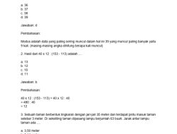 Soal Matematika Kelas 6 Semester 2 Kurikulum Merdeka 2026 Pilihan Ganda
