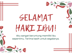 50 Ucapan Terima Kasih Ibu di WhatsApp untuk Hari Ibu 2025