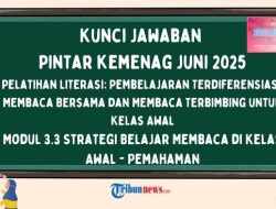 Kunci Jawaban Modul 3.1–3.10 Pintar Kemenag 2025: Pemahaman Konsep Gender dalam Islam