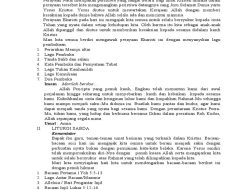 Panduan Perayaan Ekaristi Tahun Baru 2026