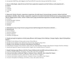 Soal Ujian Pilihan Ganda Sejarah Kelas 10 Semester 2 2026