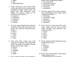 Peristiwa Magma Muncul dari Bumi, Soal Geografi SMA Kelas 10