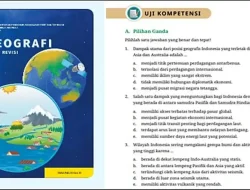 Kunci Jawaban Geografi Kelas 11: Halaman 57-62, Bab 1 tentang Posisi Strategis Indonesia