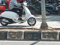 Setelah 34 Motor Dirantai, Pagar Trotoar CSB Mall Kota Cirebon Masuk Tahap Evaluasi
