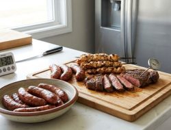 7 cara menyimpan daging BBQ sisa Tahun Baru agar tetap segar