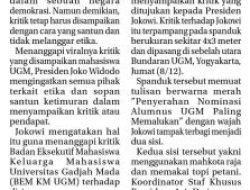 Ketua BEM UGM Diteror Usai Kritik Pemerintah, DPR dan Akademisi Bereaksi
