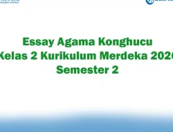 Soal Esai Agama Konghucu Kelas 12 Semester 2 Kurikulum Merdeka 2026