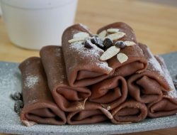 Dadar Gulung Cokelat Isi Vla Lumer, Resep Favorit Anak Ala Chef Devina untuk Takjil Ramadhan