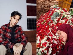 Kondisi makam Vidi Aldiano yang amblas belum diperbaiki