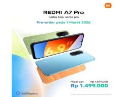 HP Xiaomi Redmi A7 Pro Rp 1 Jutaan Diluncurkan April 2026: UFS, Layar 120Hz, Baterai 6.000mAh