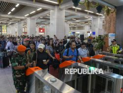 Penumpang Angkutan Umum Lebaran Tembus 873 Ribu Orang