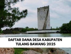 Rincian Dana Desa 2026 Kab. Tulang Bawang Lampung di 147 Desa