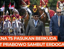 Momen Haru Prabowo Sambut Jokowi di Istana Saat Lebaran: Mohon Maaf Lahir Batin