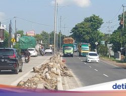 Pengecoran Jalan Pantura Cepiring-Kendal Selesai, Pemudik Diminta Waspada