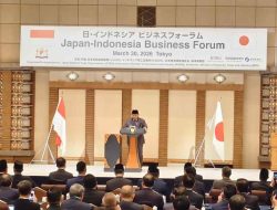 Pidato Lengkap Prabowo di Forum Bisnis Indonesia-Jepang, Senin (30/3)