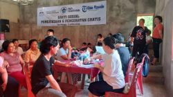 PSMTI Sulut dan GMAHK Jemaat Paal Dua Gelar Kegiatan Kesehatan Gratis di Matontis