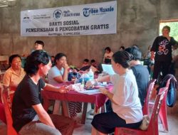 PSMTI Sulut dan GMAHK Jemaat Paal Dua Gelar Kegiatan Kesehatan Gratis di Matontis